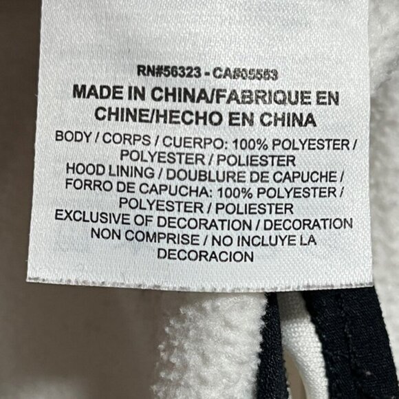 Nike Therma-Fit White Hoodie with Textured Swoosh Logo – Size M - Picture 6 of 13